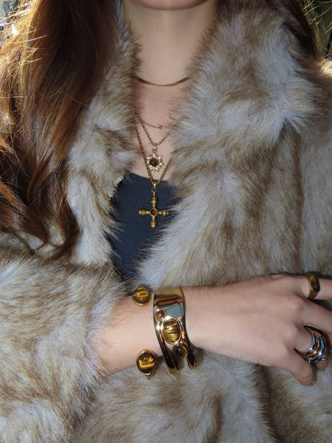 アクセサリー honey Jupiter plate necklace - 𝐇𝐨𝐧𝐞𝐲 𝐁𝐮𝐭𝐭𝐞𝐫 𝐍𝐢𝐧𝐞