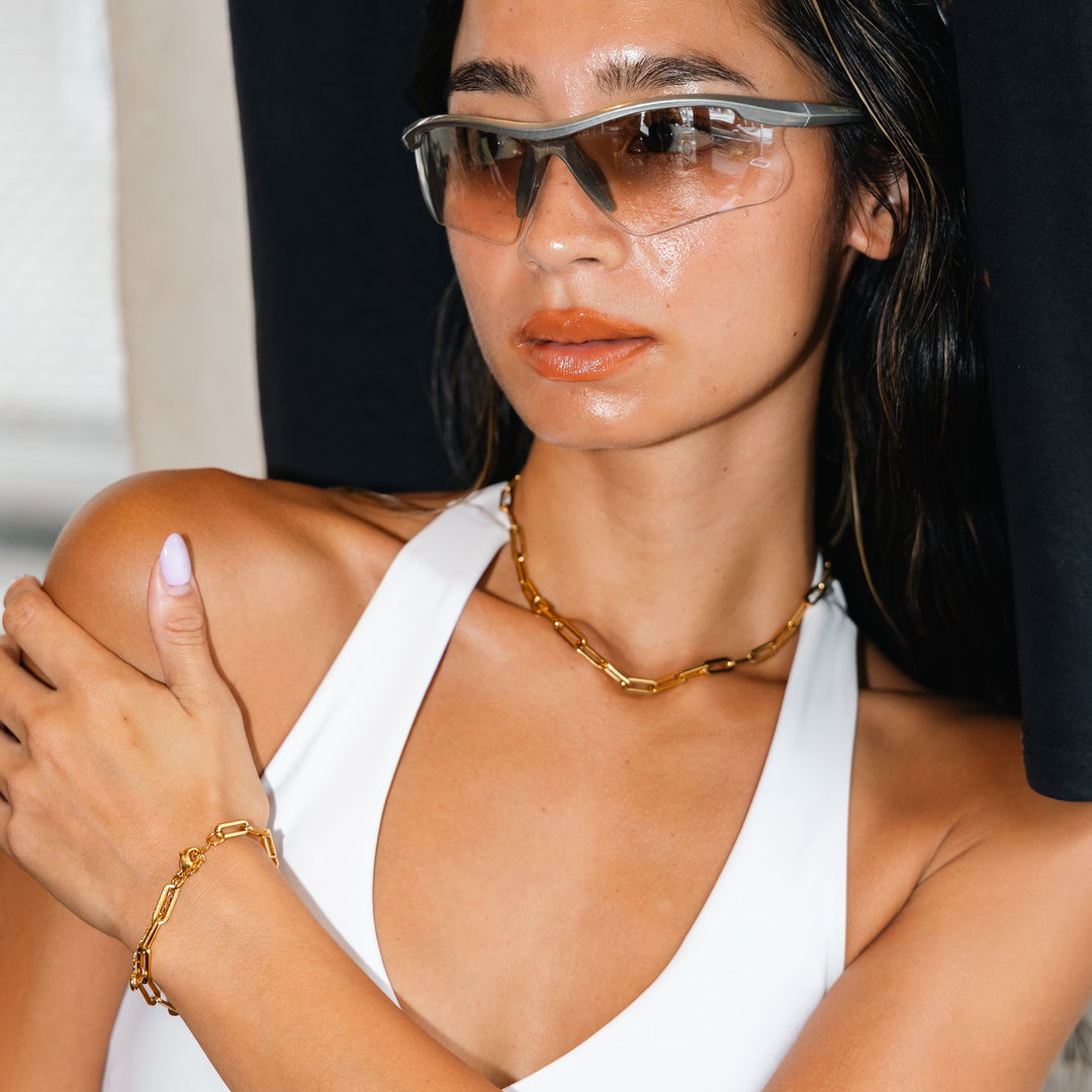 【ブレスレット】Chunky link bracelet