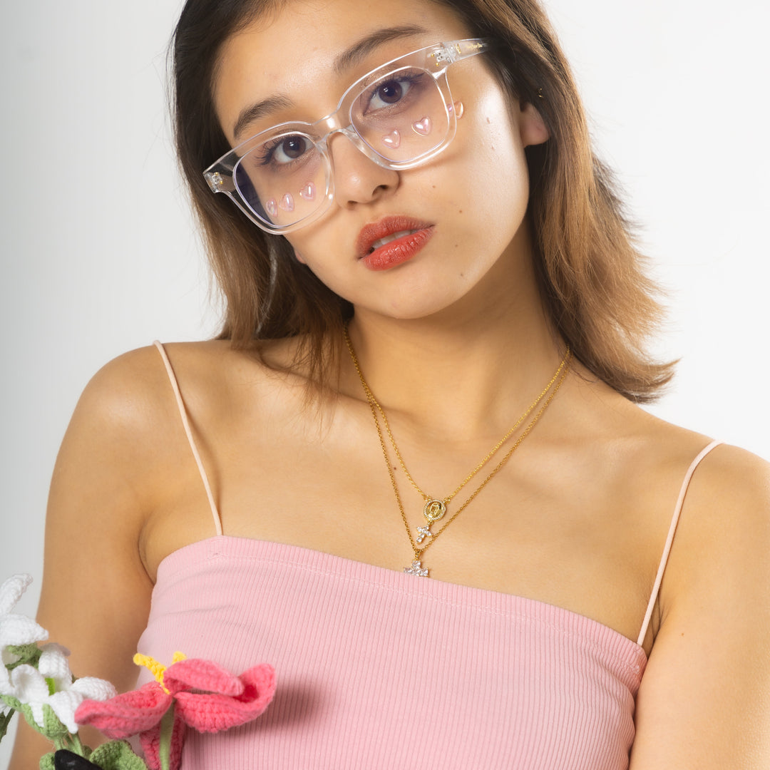 Grace Shine Cross necklace