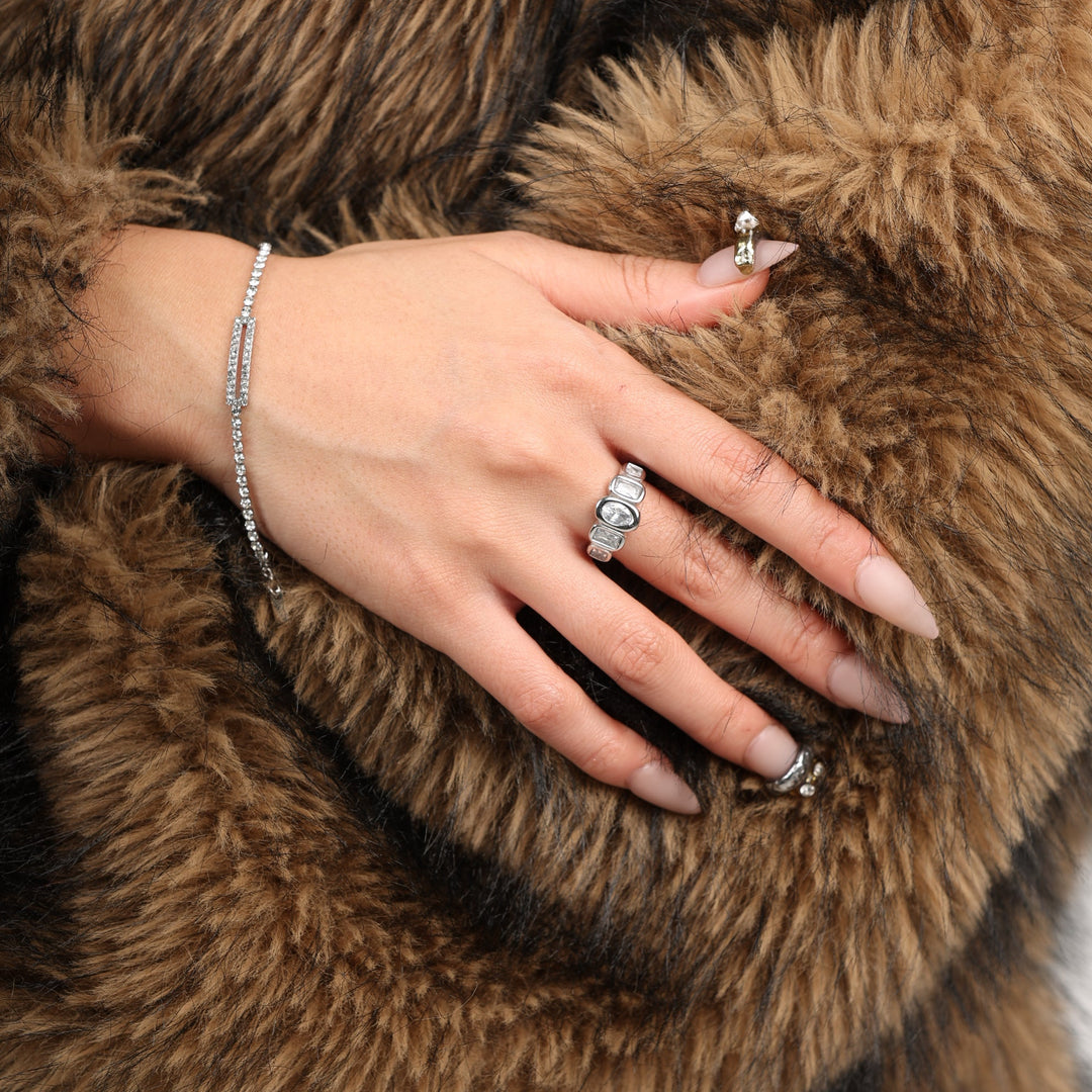 【リング】Facet ring