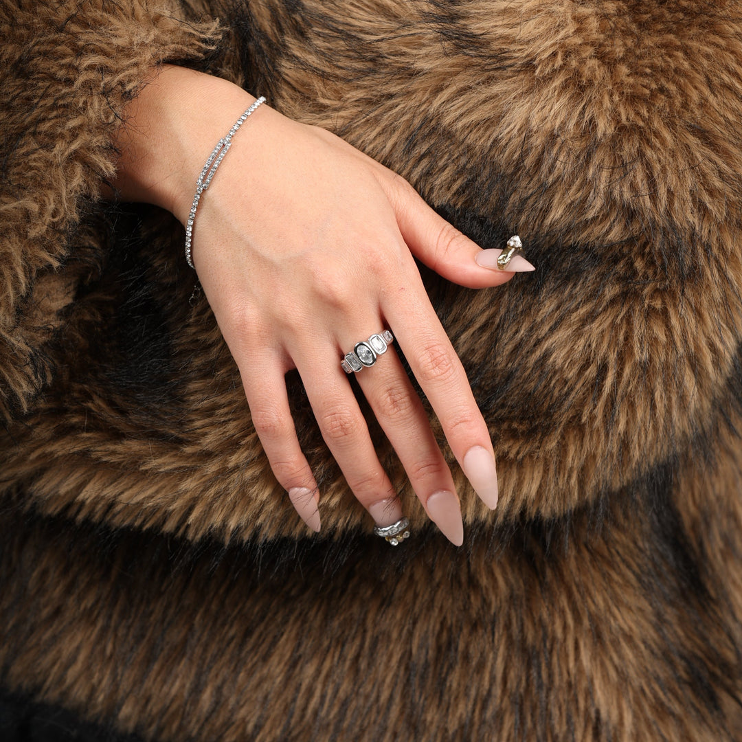 【リング】Facet ring