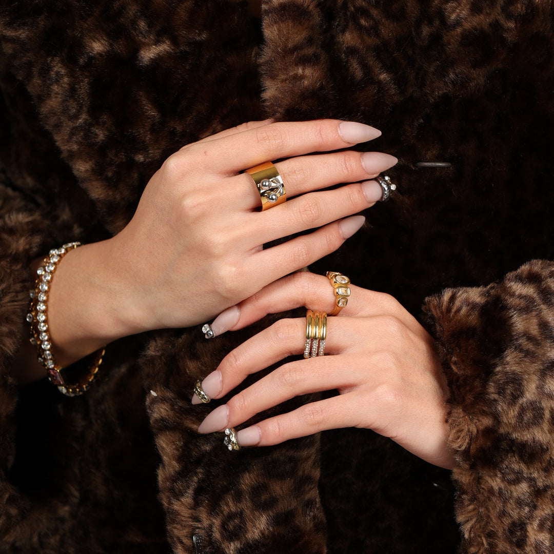 【リング】Facet ring