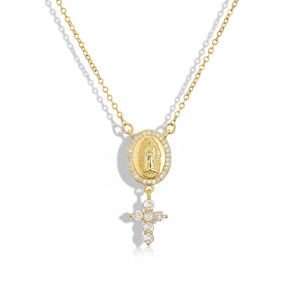 Grace Shine Cross necklace