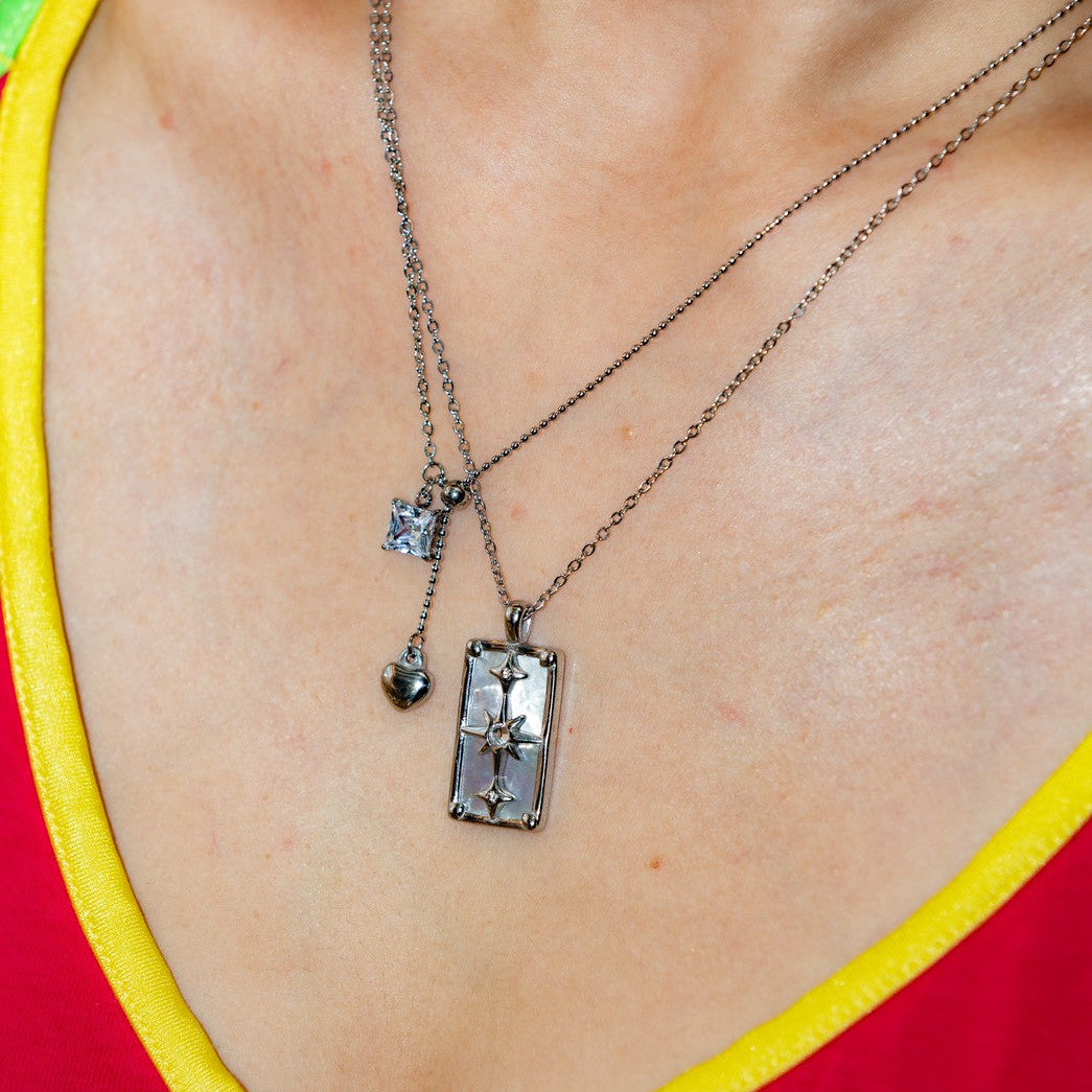 Starlight charm necklace