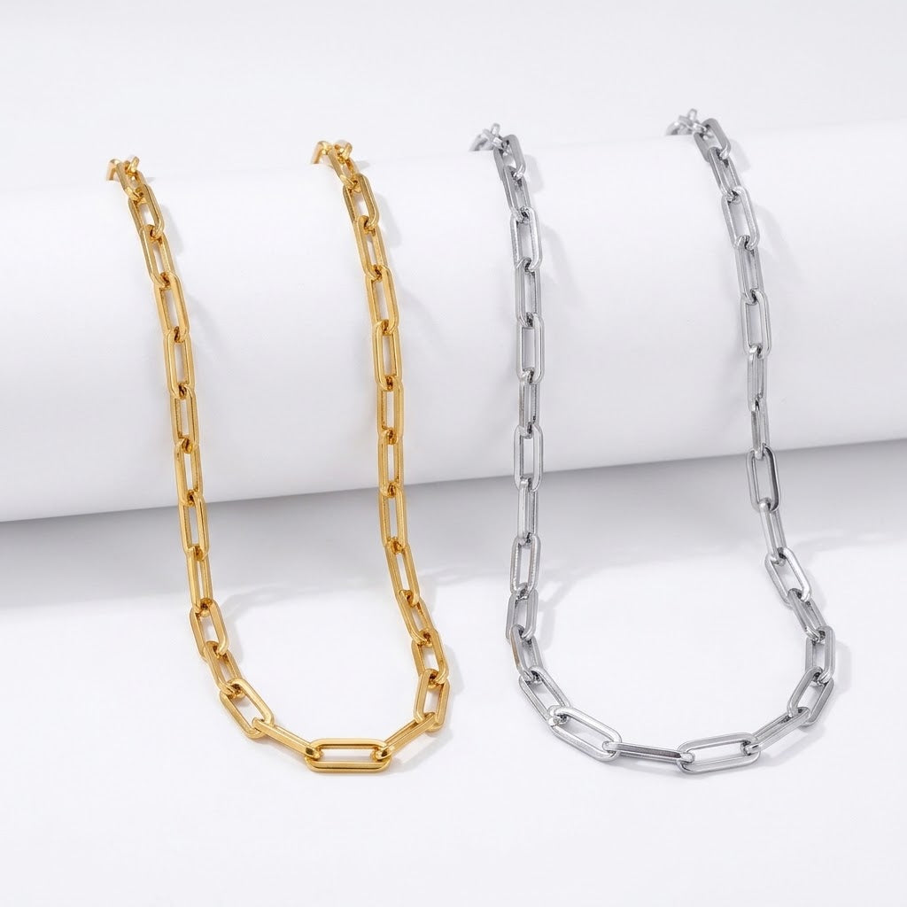 Chunky link necklace