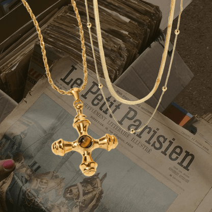 Adam necklace (3セット) - 𝐇𝐨𝐧𝐞𝐲 𝐁𝐮𝐭𝐭𝐞𝐫 𝐍𝐢𝐧𝐞