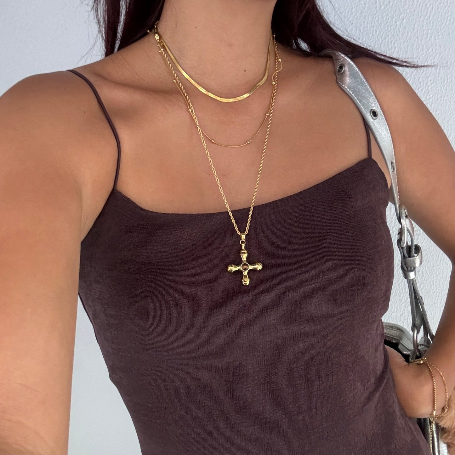 Adam necklace (3セット) - 𝐇𝐨𝐧𝐞𝐲 𝐁𝐮𝐭𝐭𝐞𝐫 𝐍𝐢𝐧𝐞