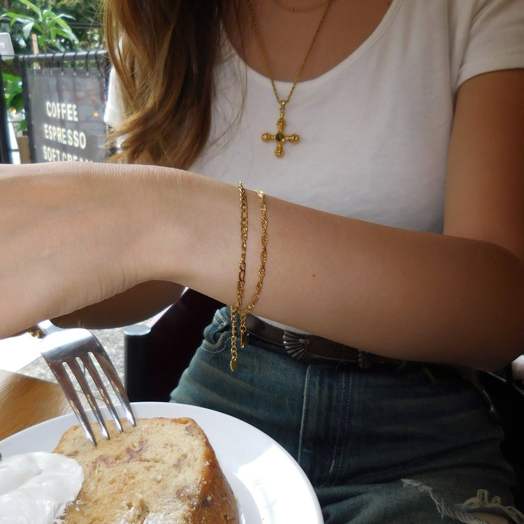 Adam necklace (3セット) - 𝐇𝐨𝐧𝐞𝐲 𝐁𝐮𝐭𝐭𝐞𝐫 𝐍𝐢𝐧𝐞