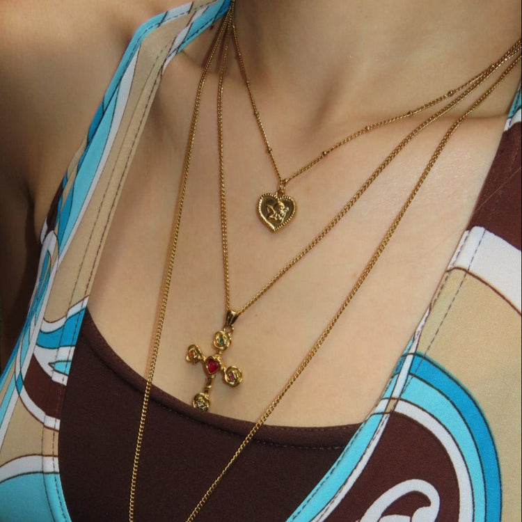 Angel heart necklace - 𝐇𝐨𝐧𝐞𝐲 𝐁𝐮𝐭𝐭𝐞𝐫 𝐍𝐢𝐧𝐞