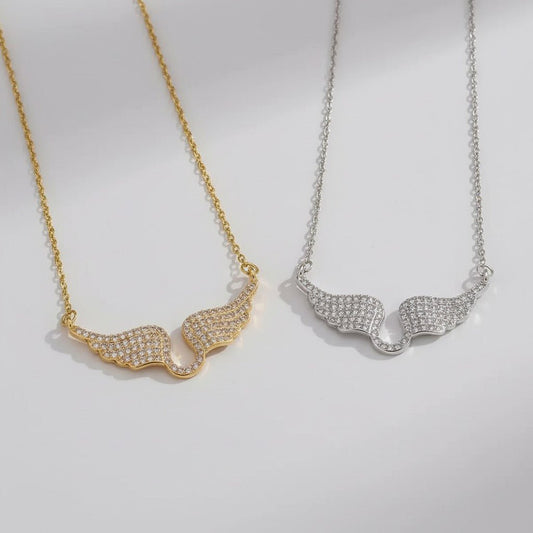 Angel wings necklace - 𝐇𝐨𝐧𝐞𝐲 𝐁𝐮𝐭𝐭𝐞𝐫 𝐍𝐢𝐧𝐞