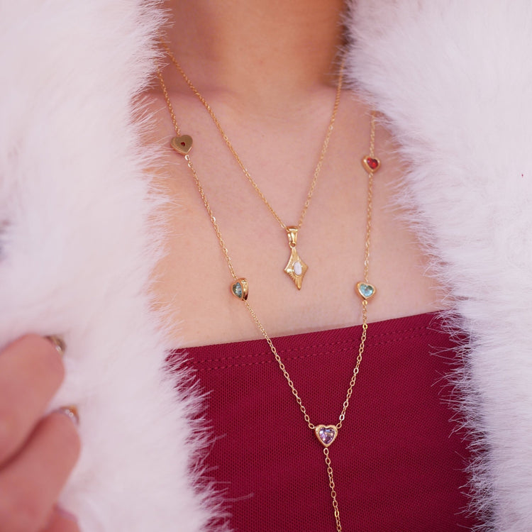 Aura necklace - 𝐇𝐨𝐧𝐞𝐲 𝐁𝐮𝐭𝐭𝐞𝐫 𝐍𝐢𝐧𝐞