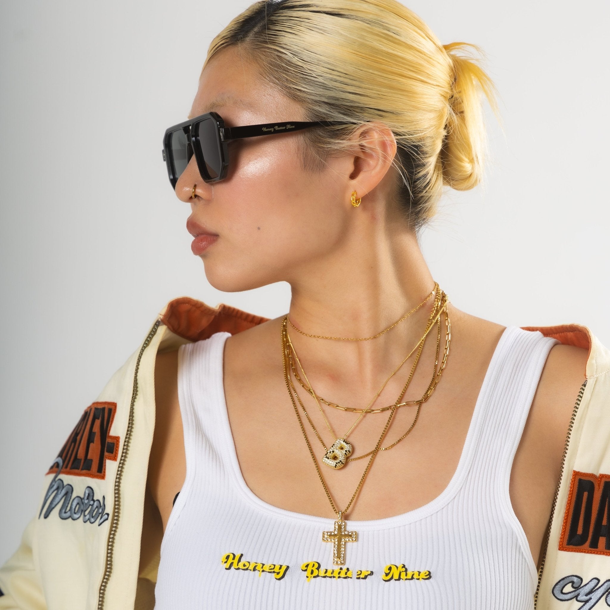 B leopard necklace - 𝐇𝐨𝐧𝐞𝐲 𝐁𝐮𝐭𝐭𝐞𝐫 𝐍𝐢𝐧𝐞