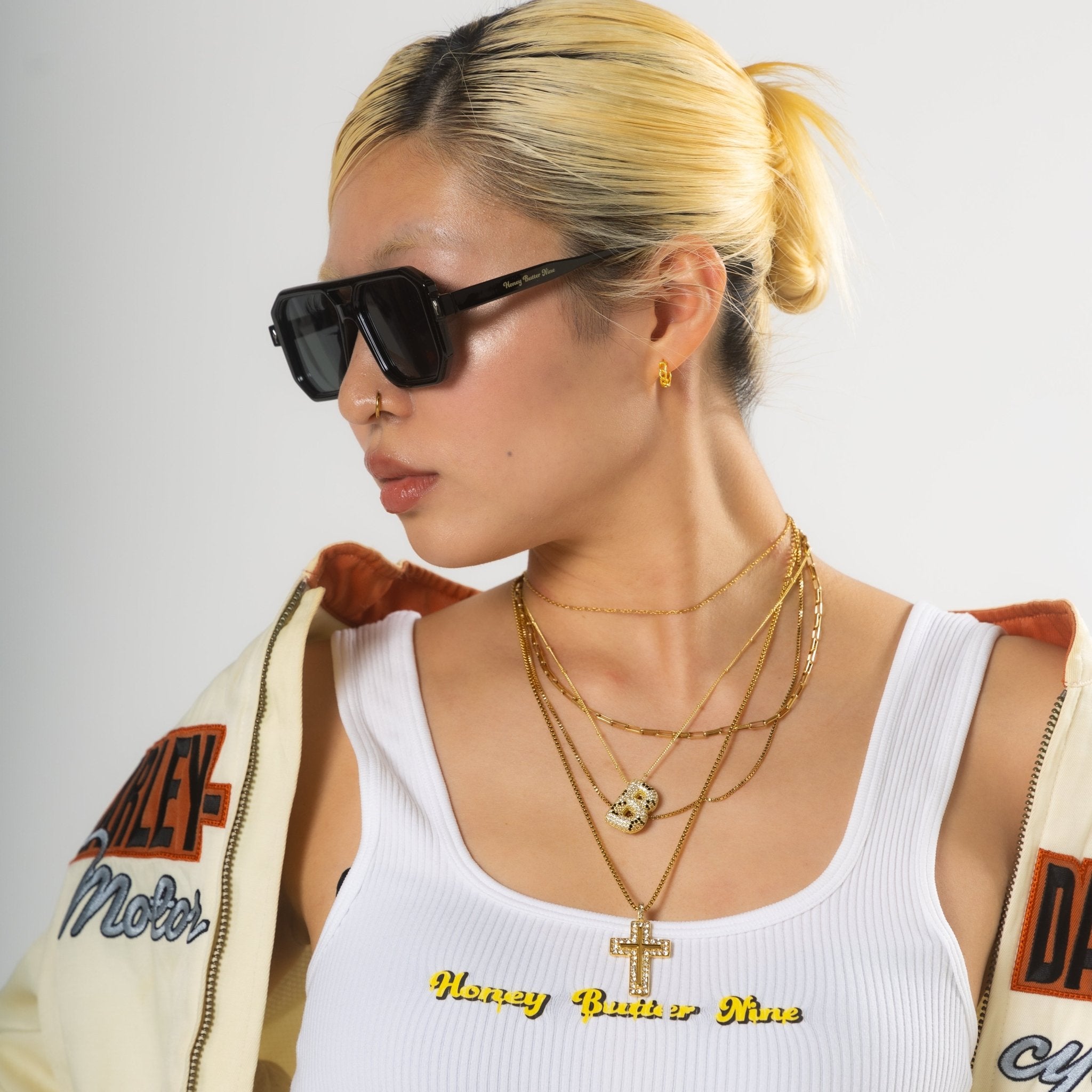 B leopard necklace - 𝐇𝐨𝐧𝐞𝐲 𝐁𝐮𝐭𝐭𝐞𝐫 𝐍𝐢𝐧𝐞