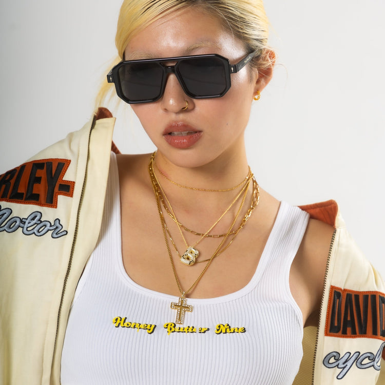 B leopard necklace - 𝐇𝐨𝐧𝐞𝐲 𝐁𝐮𝐭𝐭𝐞𝐫 𝐍𝐢𝐧𝐞