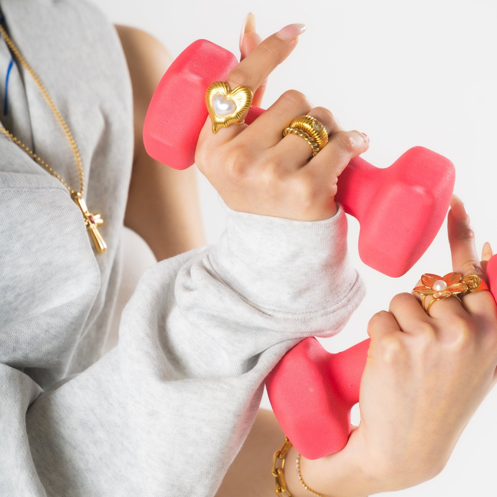 【リング】Bloom heart ring - 𝐇𝐨𝐧𝐞𝐲 𝐁𝐮𝐭𝐭𝐞𝐫 𝐍𝐢𝐧𝐞