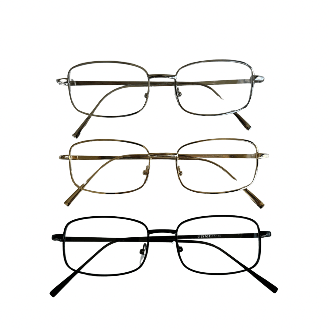 Casual metal glasses - 𝐇𝐨𝐧𝐞𝐲 𝐁𝐮𝐭𝐭𝐞𝐫 𝐍𝐢𝐧𝐞