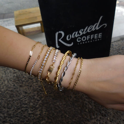 【ブレスレット】Casual shiny bracelet - 𝐇𝐨𝐧𝐞𝐲 𝐁𝐮𝐭𝐭𝐞𝐫 𝐍𝐢𝐧𝐞