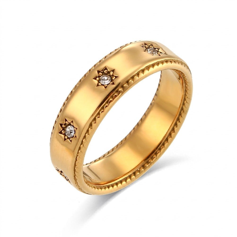 【リング】Celeste sun ring - 𝐇𝐨𝐧𝐞𝐲 𝐁𝐮𝐭𝐭𝐞𝐫 𝐍𝐢𝐧𝐞