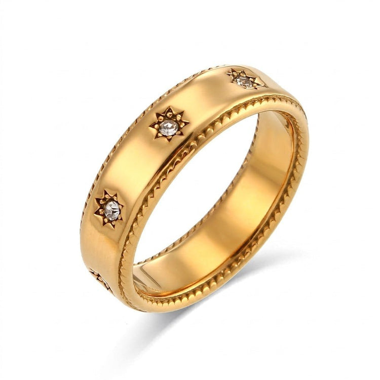 【リング】Celeste sun ring - 𝐇𝐨𝐧𝐞𝐲 𝐁𝐮𝐭𝐭𝐞𝐫 𝐍𝐢𝐧𝐞
