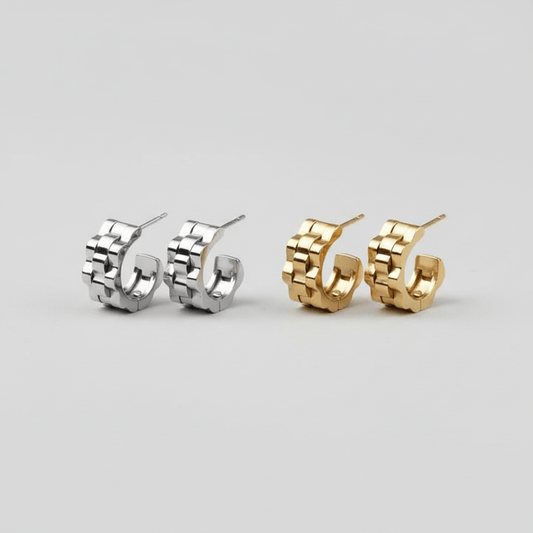 【ピアス】Chain casual pierce - 𝐇𝐨𝐧𝐞𝐲 𝐁𝐮𝐭𝐭𝐞𝐫 𝐍𝐢𝐧𝐞