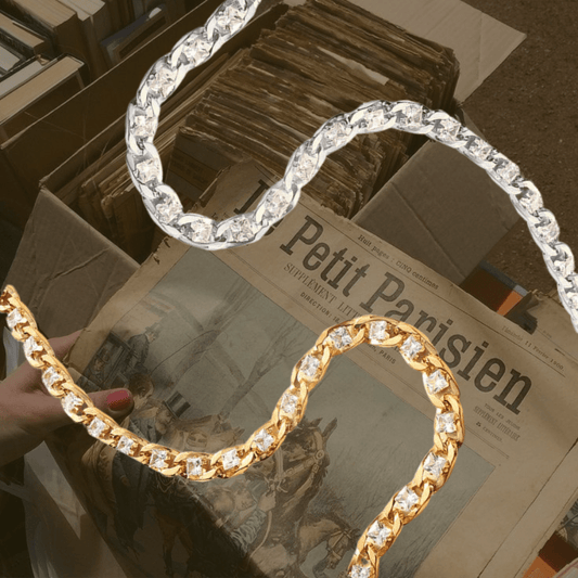 Choker glitter necklace - 𝐇𝐨𝐧𝐞𝐲 𝐁𝐮𝐭𝐭𝐞𝐫 𝐍𝐢𝐧𝐞