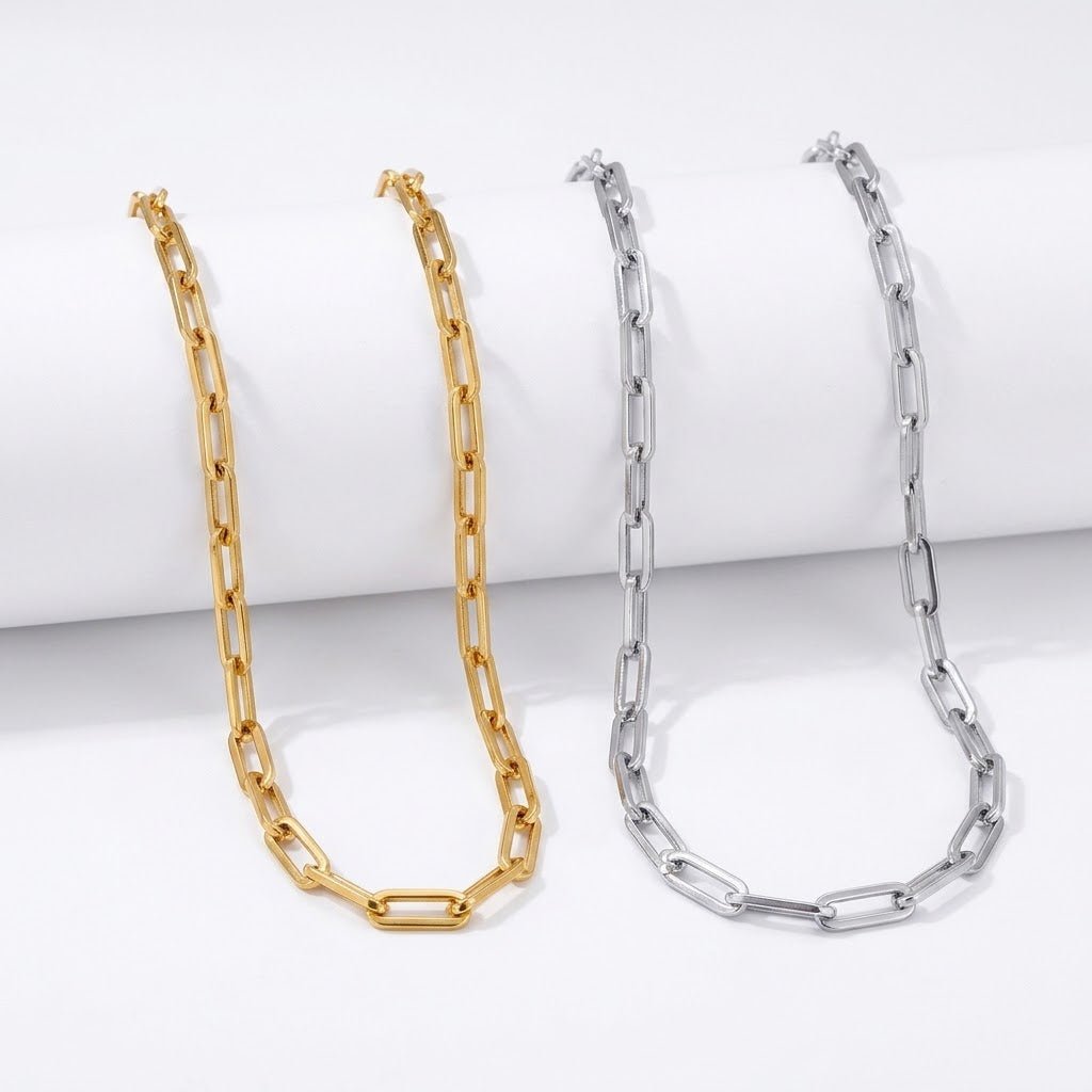 Chunky link necklace - 𝐇𝐨𝐧𝐞𝐲 𝐁𝐮𝐭𝐭𝐞𝐫 𝐍𝐢𝐧𝐞