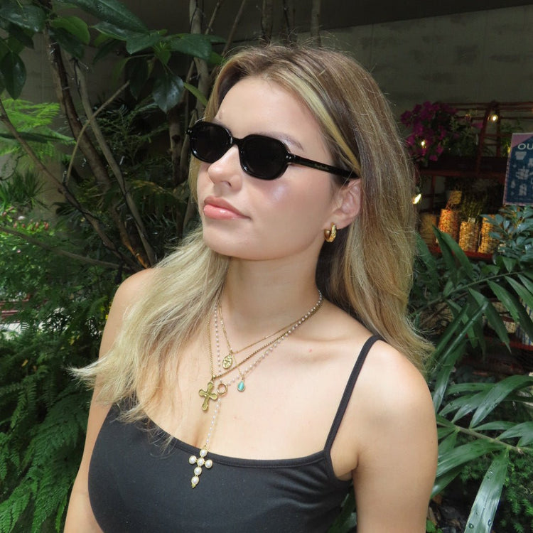 Circle bob sunglasses - 𝐇𝐨𝐧𝐞𝐲 𝐁𝐮𝐭𝐭𝐞𝐫 𝐍𝐢𝐧𝐞