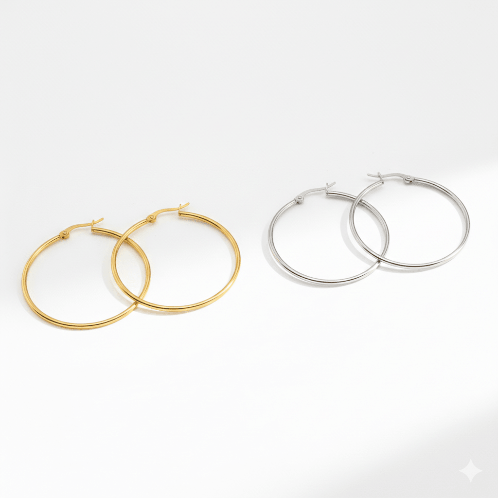 【ピアス】Classic hoop pierce - 𝐇𝐨𝐧𝐞𝐲 𝐁𝐮𝐭𝐭𝐞𝐫 𝐍𝐢𝐧𝐞