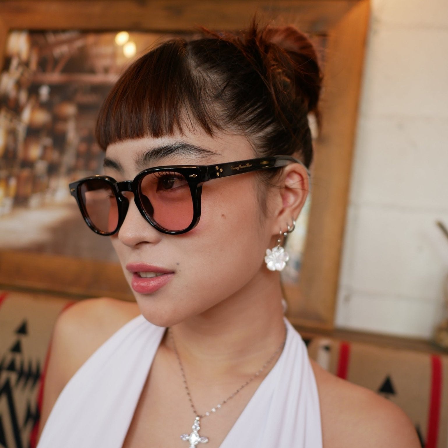 Classic see - throughr sunglasses - 𝐇𝐨𝐧𝐞𝐲 𝐁𝐮𝐭𝐭𝐞𝐫 𝐍𝐢𝐧𝐞