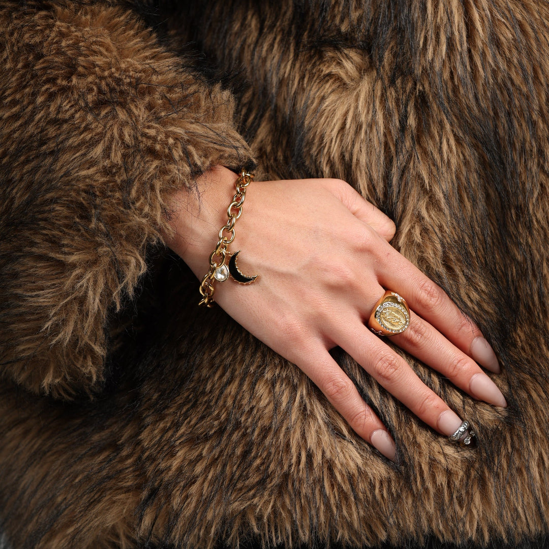 【リング】Cross gold ring - 𝐇𝐨𝐧𝐞𝐲 𝐁𝐮𝐭𝐭𝐞𝐫 𝐍𝐢𝐧𝐞