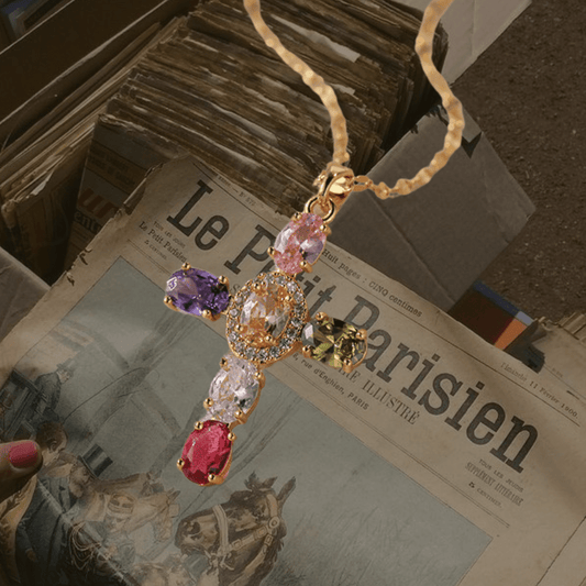 Cross princess necklace - 𝐇𝐨𝐧𝐞𝐲 𝐁𝐮𝐭𝐭𝐞𝐫 𝐍𝐢𝐧𝐞