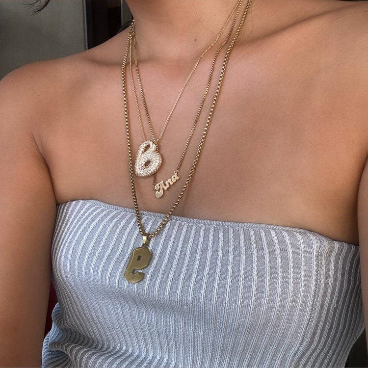 【カスタム可能】Custom necklace (2セット) - 𝐇𝐨𝐧𝐞𝐲 𝐁𝐮𝐭𝐭𝐞𝐫 𝐍𝐢𝐧𝐞