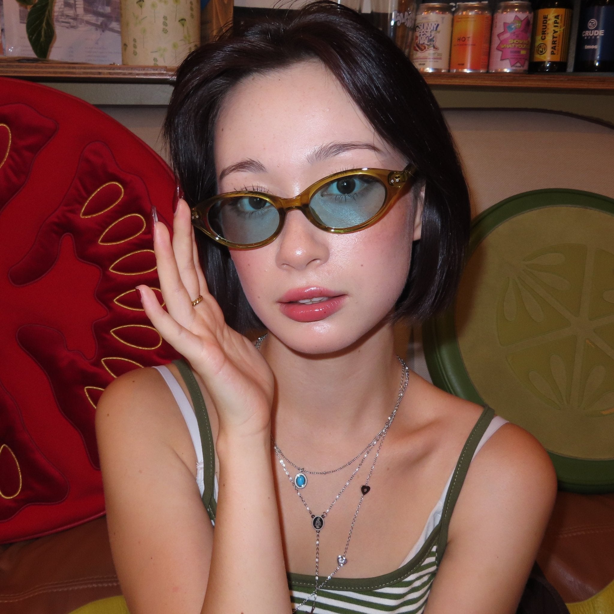 Diamond sunglasses - 𝐇𝐨𝐧𝐞𝐲 𝐁𝐮𝐭𝐭𝐞𝐫 𝐍𝐢𝐧𝐞