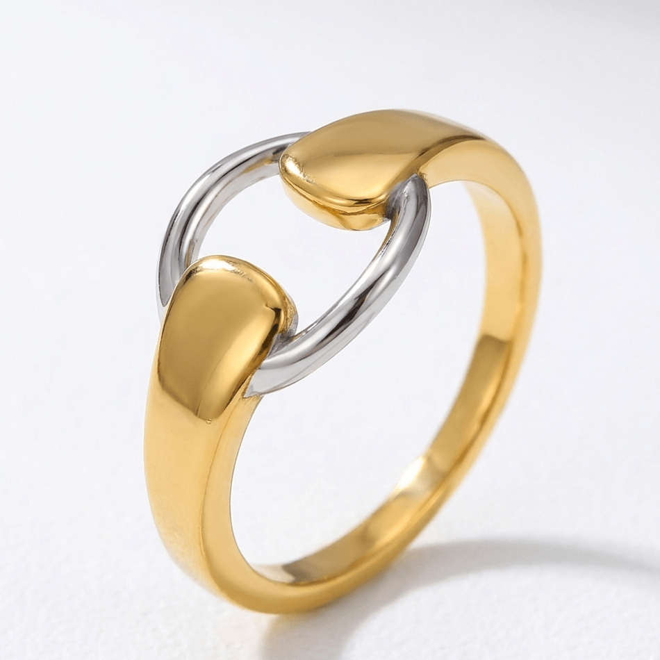 【リング】Dual mix ring - 𝐇𝐨𝐧𝐞𝐲 𝐁𝐮𝐭𝐭𝐞𝐫 𝐍𝐢𝐧𝐞