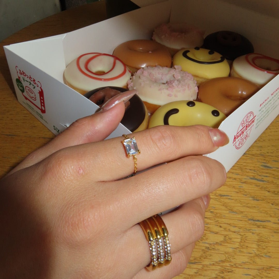 【リング】Flex ring - 𝐇𝐨𝐧𝐞𝐲 𝐁𝐮𝐭𝐭𝐞𝐫 𝐍𝐢𝐧𝐞