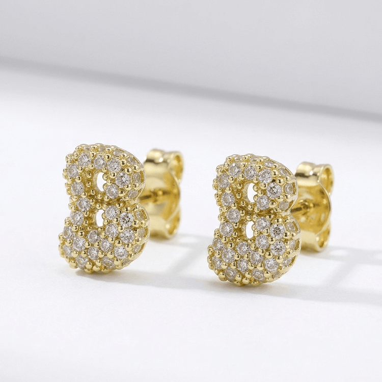 【ピアス】Glitter B pierce - 𝐇𝐨𝐧𝐞𝐲 𝐁𝐮𝐭𝐭𝐞𝐫 𝐍𝐢𝐧𝐞