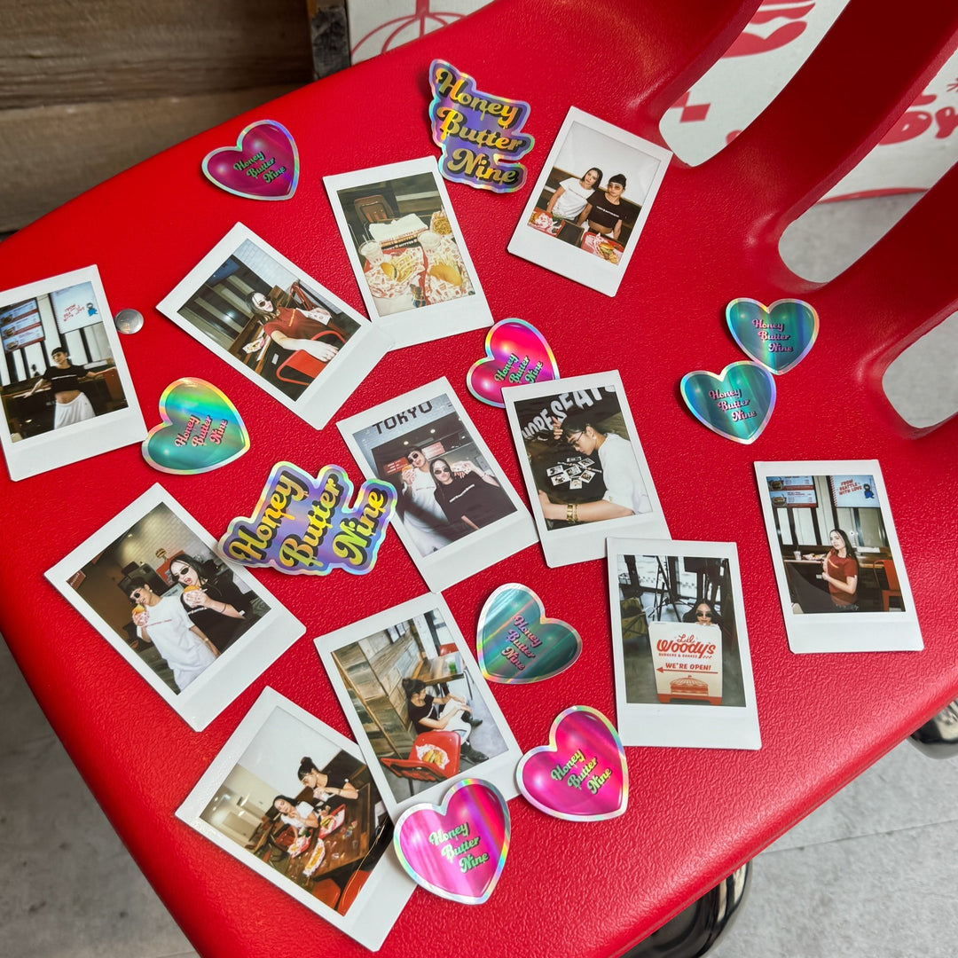 Glitter Sticker(3set) - 𝐇𝐨𝐧𝐞𝐲 𝐁𝐮𝐭𝐭𝐞𝐫 𝐍𝐢𝐧𝐞