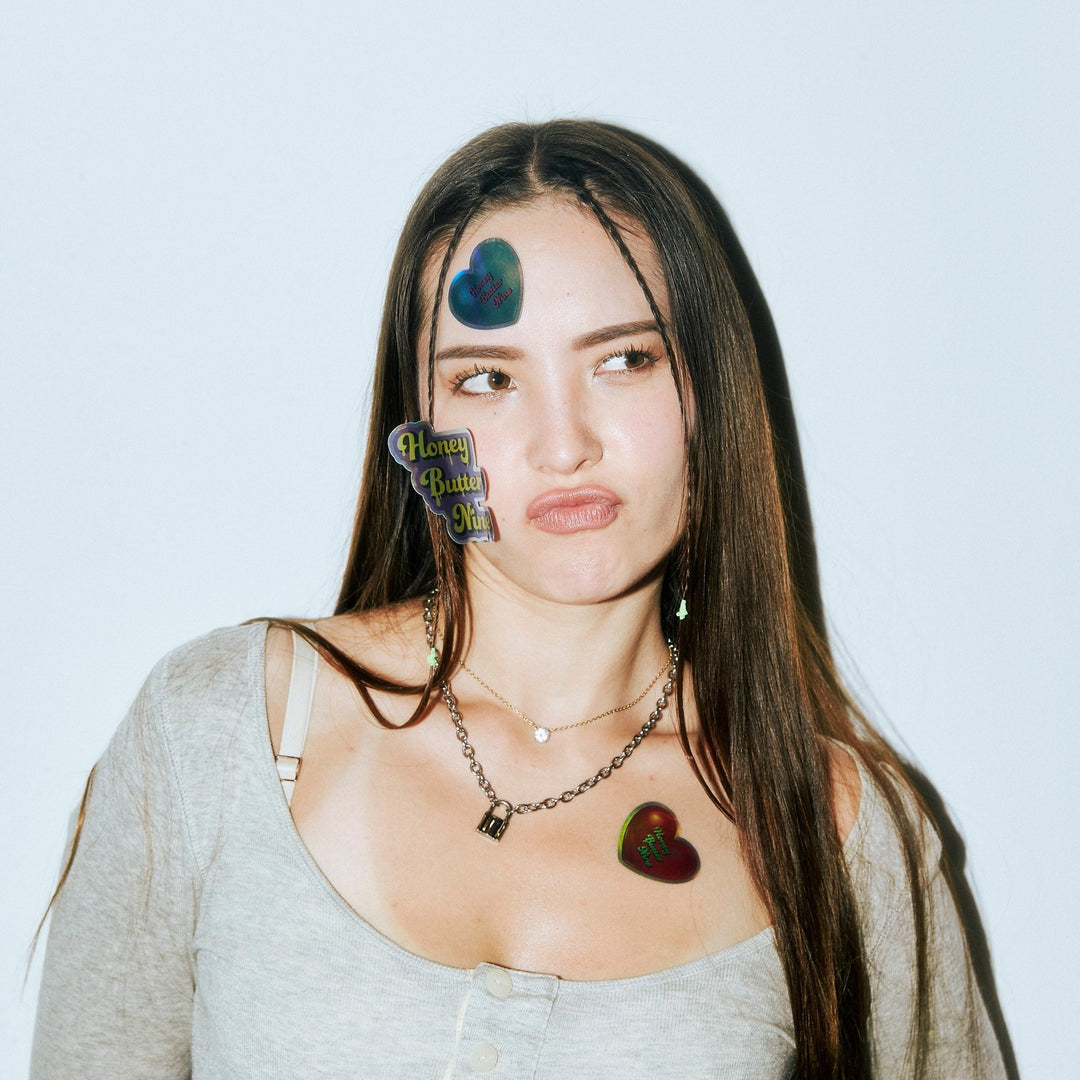 Glitter Sticker(3set) - 𝐇𝐨𝐧𝐞𝐲 𝐁𝐮𝐭𝐭𝐞𝐫 𝐍𝐢𝐧𝐞