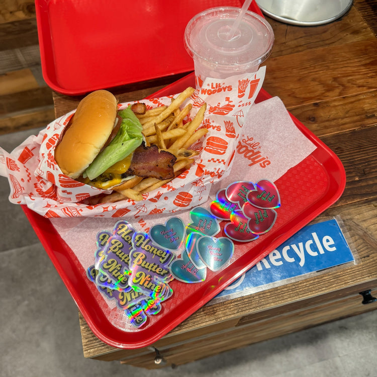 Glitter Sticker(3set) - 𝐇𝐨𝐧𝐞𝐲 𝐁𝐮𝐭𝐭𝐞𝐫 𝐍𝐢𝐧𝐞