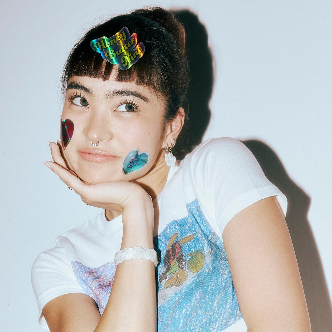 Glitter Sticker(3set) - 𝐇𝐨𝐧𝐞𝐲 𝐁𝐮𝐭𝐭𝐞𝐫 𝐍𝐢𝐧𝐞