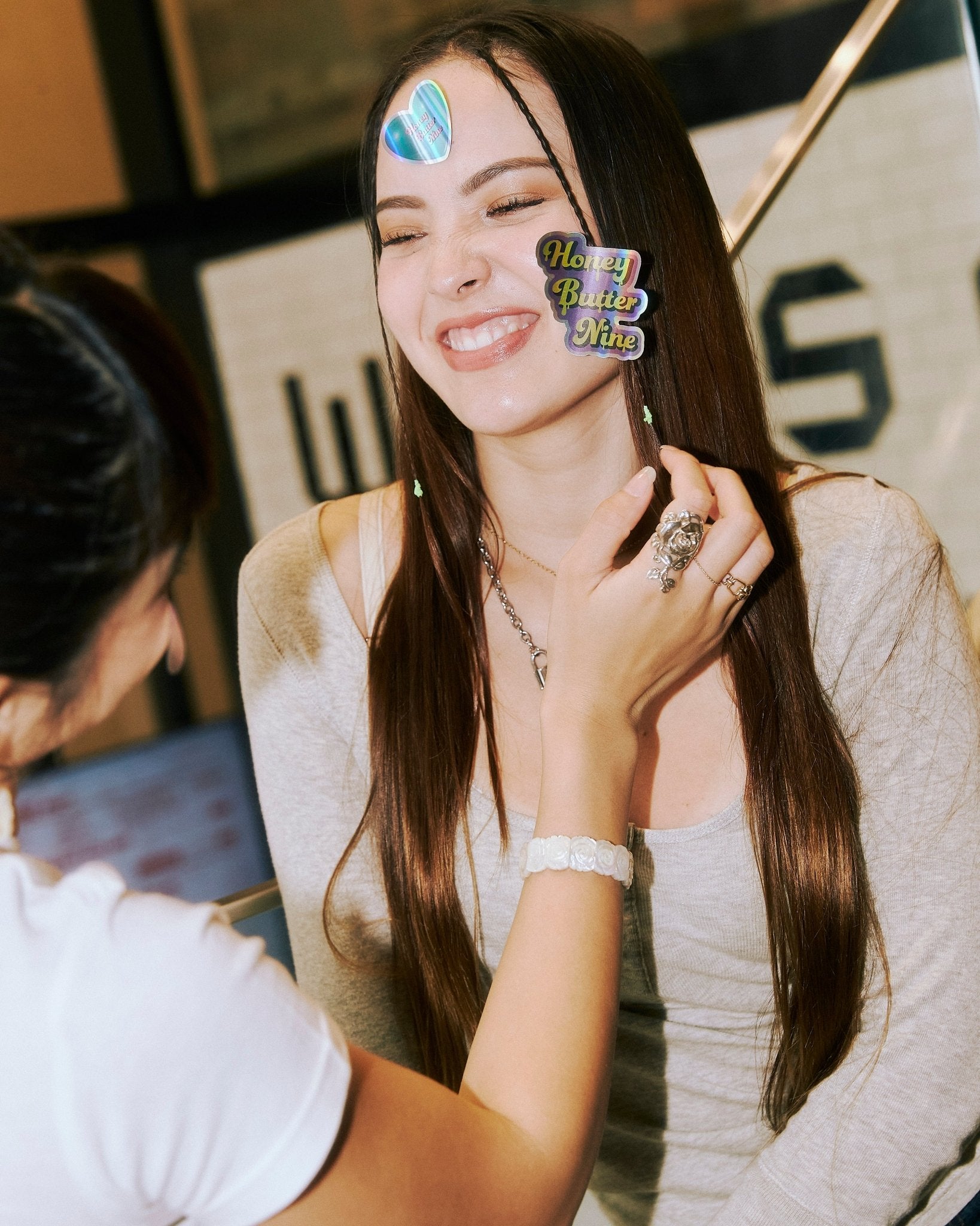 Glitter Sticker(3set) - 𝐇𝐨𝐧𝐞𝐲 𝐁𝐮𝐭𝐭𝐞𝐫 𝐍𝐢𝐧𝐞