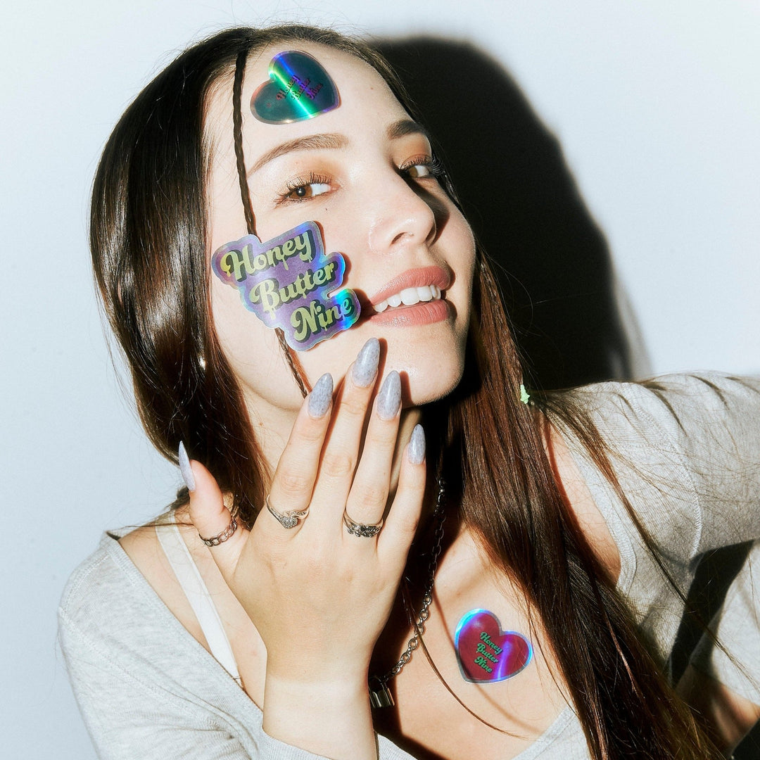 Glitter Sticker(3set) - 𝐇𝐨𝐧𝐞𝐲 𝐁𝐮𝐭𝐭𝐞𝐫 𝐍𝐢𝐧𝐞