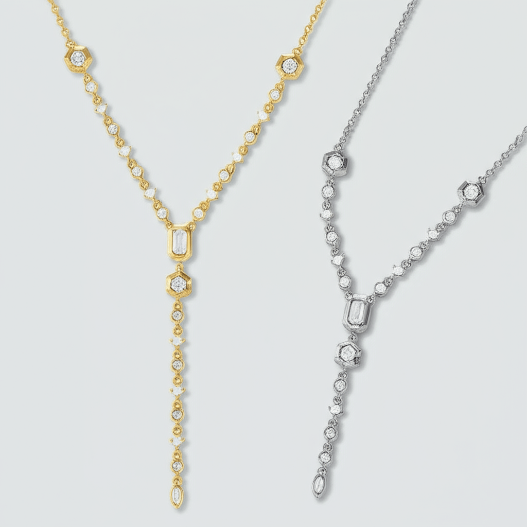 Glow Y necklace - 𝐇𝐨𝐧𝐞𝐲 𝐁𝐮𝐭𝐭𝐞𝐫 𝐍𝐢𝐧𝐞