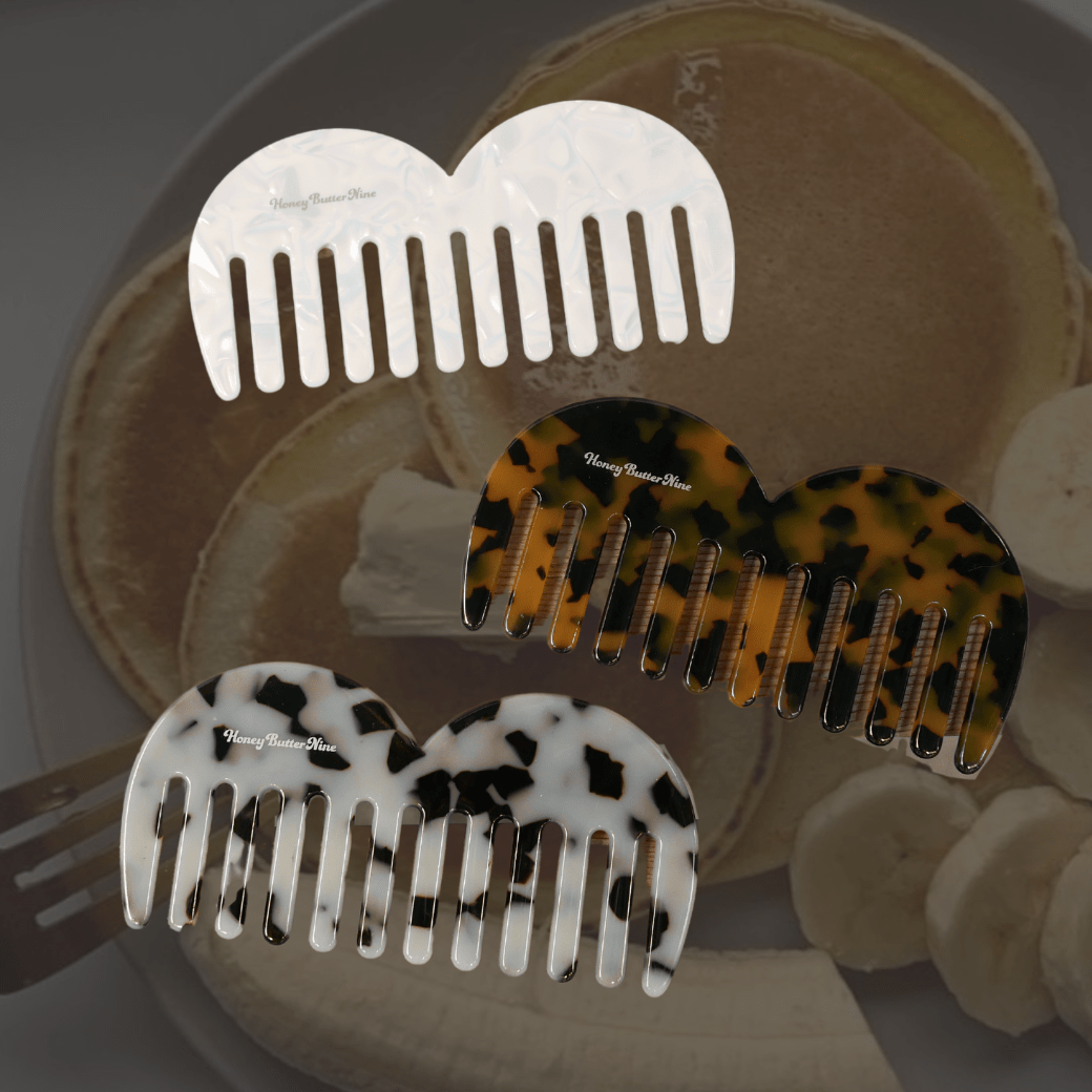 Hair comb - 𝐇𝐨𝐧𝐞𝐲 𝐁𝐮𝐭𝐭𝐞𝐫 𝐍𝐢𝐧𝐞