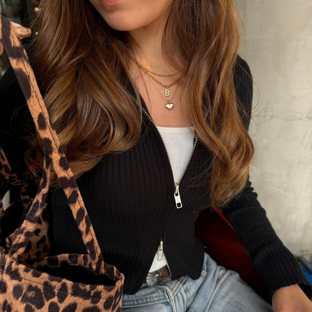 Heart B necklace(3セット) - 𝐇𝐨𝐧𝐞𝐲 𝐁𝐮𝐭𝐭𝐞𝐫 𝐍𝐢𝐧𝐞