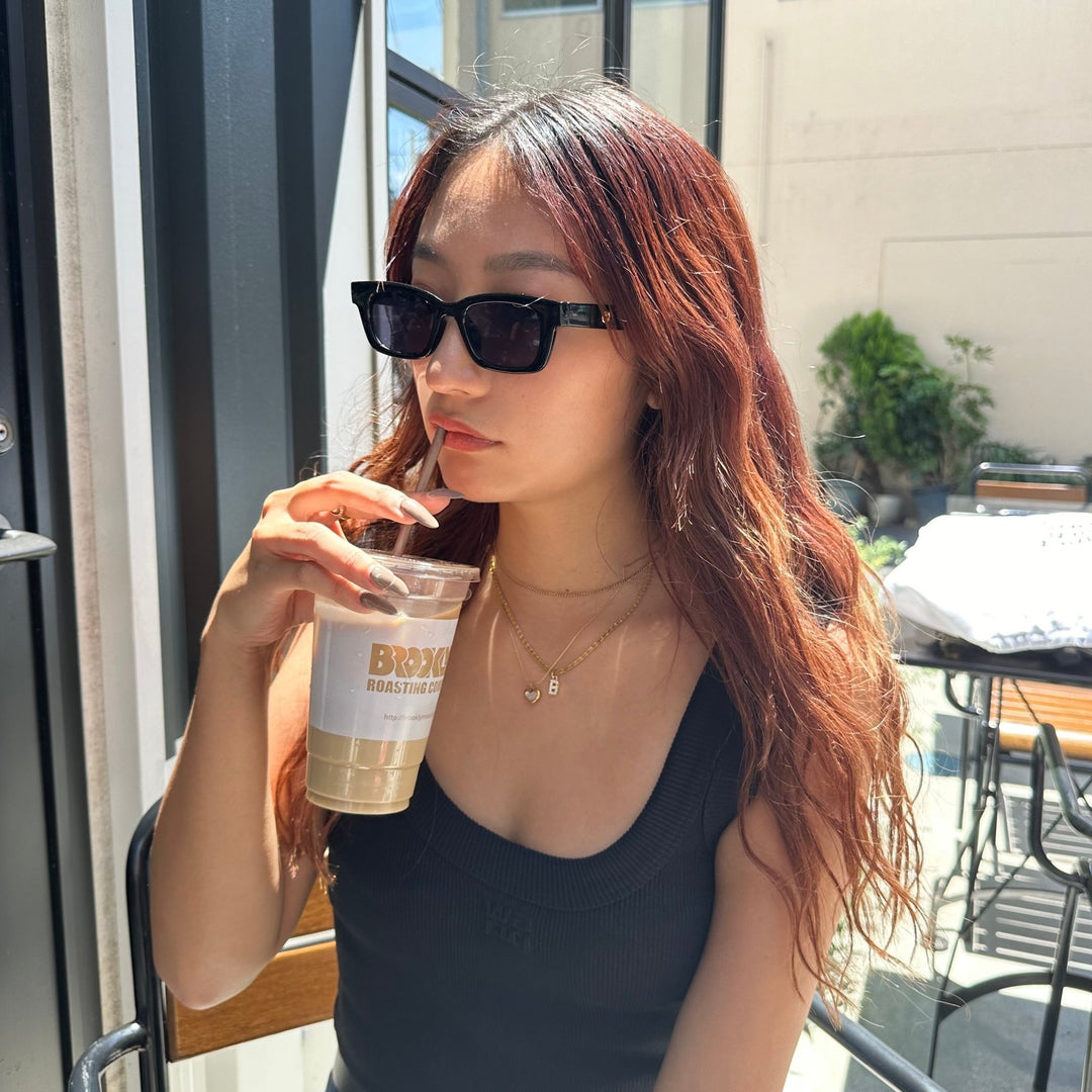 Heart B necklace(3セット) - 𝐇𝐨𝐧𝐞𝐲 𝐁𝐮𝐭𝐭𝐞𝐫 𝐍𝐢𝐧𝐞