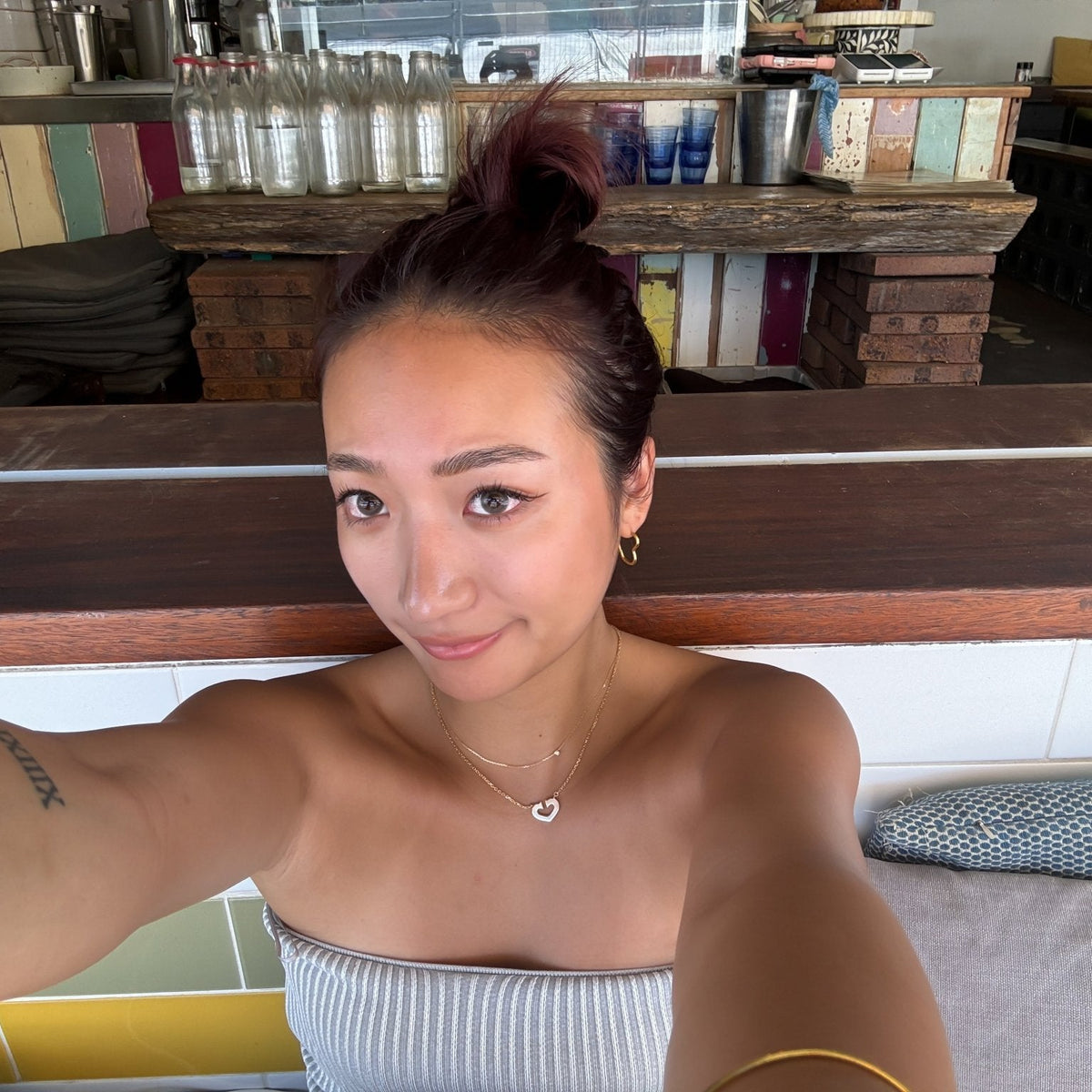 Heart hoop pierce - 𝐇𝐨𝐧𝐞𝐲 𝐁𝐮𝐭𝐭𝐞𝐫 𝐍𝐢𝐧𝐞