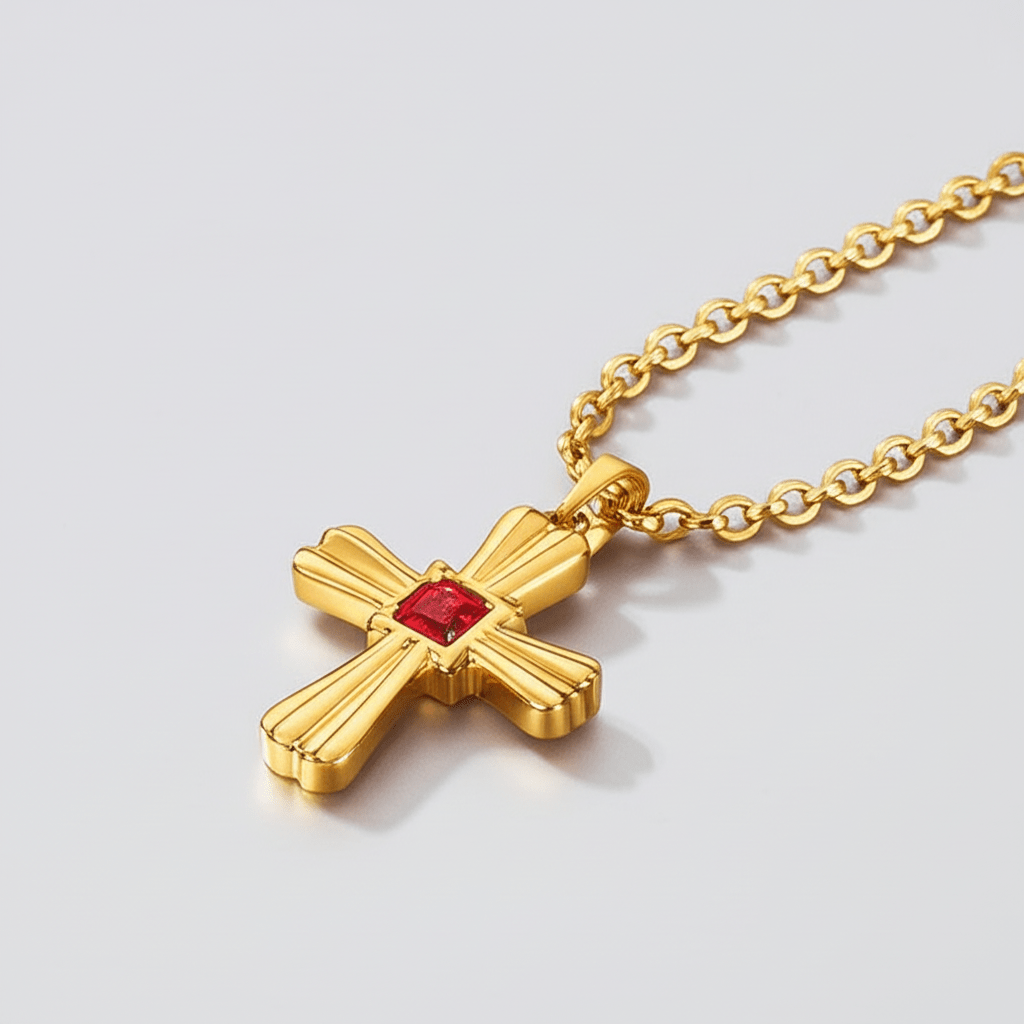 Hot cross necklace - 𝐇𝐨𝐧𝐞𝐲 𝐁𝐮𝐭𝐭𝐞𝐫 𝐍𝐢𝐧𝐞