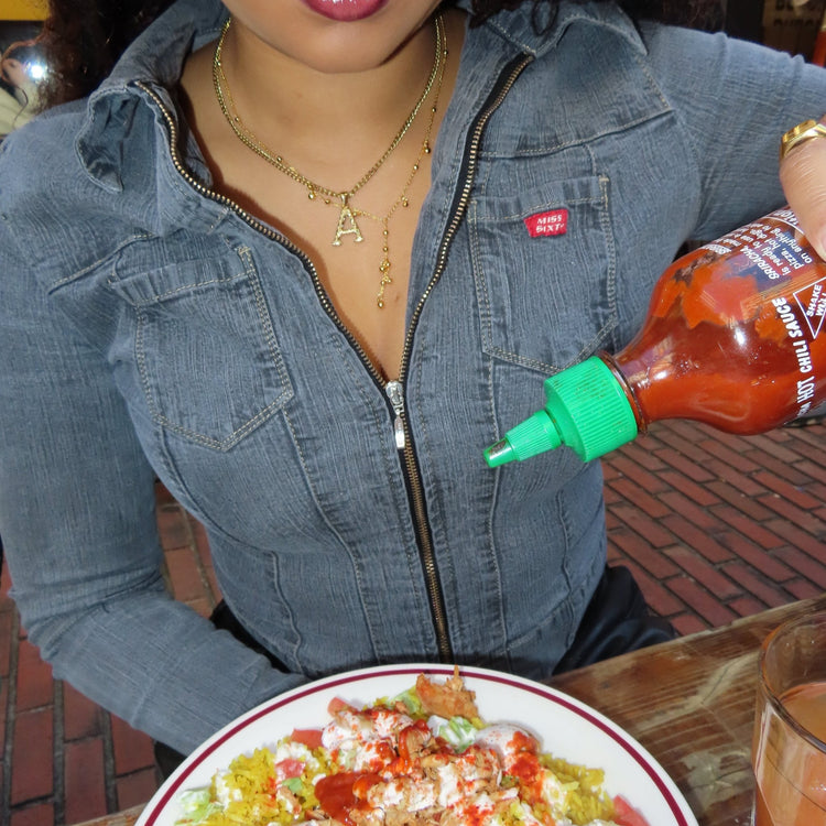 Initial YY necklace - 𝐇𝐨𝐧𝐞𝐲 𝐁𝐮𝐭𝐭𝐞𝐫 𝐍𝐢𝐧𝐞