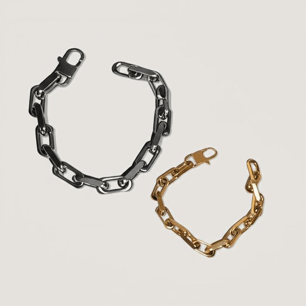 【ブレスレット】Link bold bracelet - 𝐇𝐨𝐧𝐞𝐲 𝐁𝐮𝐭𝐭𝐞𝐫 𝐍𝐢𝐧𝐞